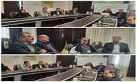 جلسه ستاد بحران شهرستان با حضور مدیرکل مدیریت بحران و پدافند غیرعامل وزارت جهاد کشاورزی  در مدیریت جهاد کشاورزی شهرستان دشتستان برگزار شد.