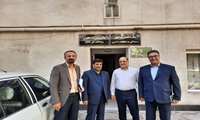 دیدار صمیمانه اکبر فتحی سرپرست معاونت برنامه ریزی واقتصادی با همکاران دفتر مدیریت بحران وپدافند غیر عامل بخش کشاورزی