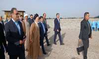معاون برنامه‌ریزی و امور اقتصادی وزارت جهاد کشاورزی، برای افتتاح چندین پروژه کشاورزی وارد استان خوزستان شد