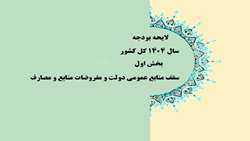 دخل و خرج دولت در سال 1404 تعیین شد.